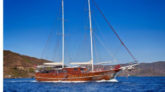 bodrum gulet kiralama Gulet Koca Yusuf 1, yandan görünüm