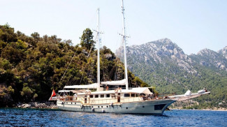 marmaris tekne kiralama 8 kabin memo, ön görünüm